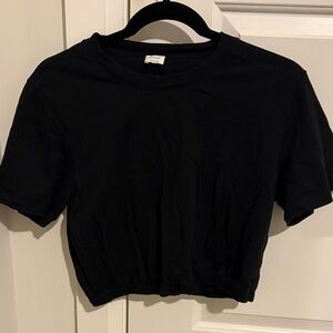 Wilfred Black Crop Top